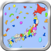 日本地图拼图